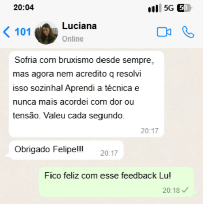 Depoimento de aluno 5